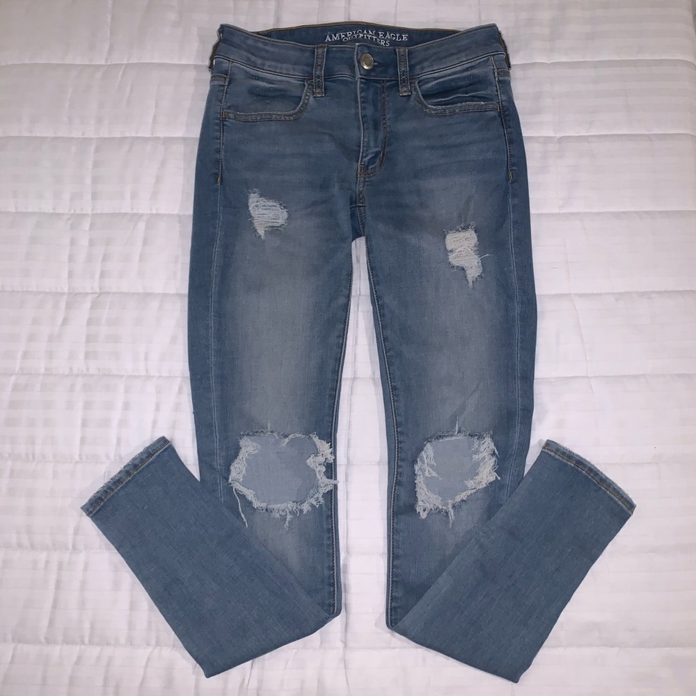 American Eagle super super stretch jegging